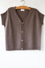 Button Cashmix Vest