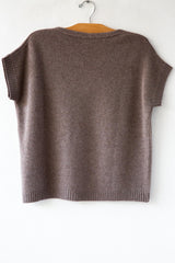 Button Cashmix Vest