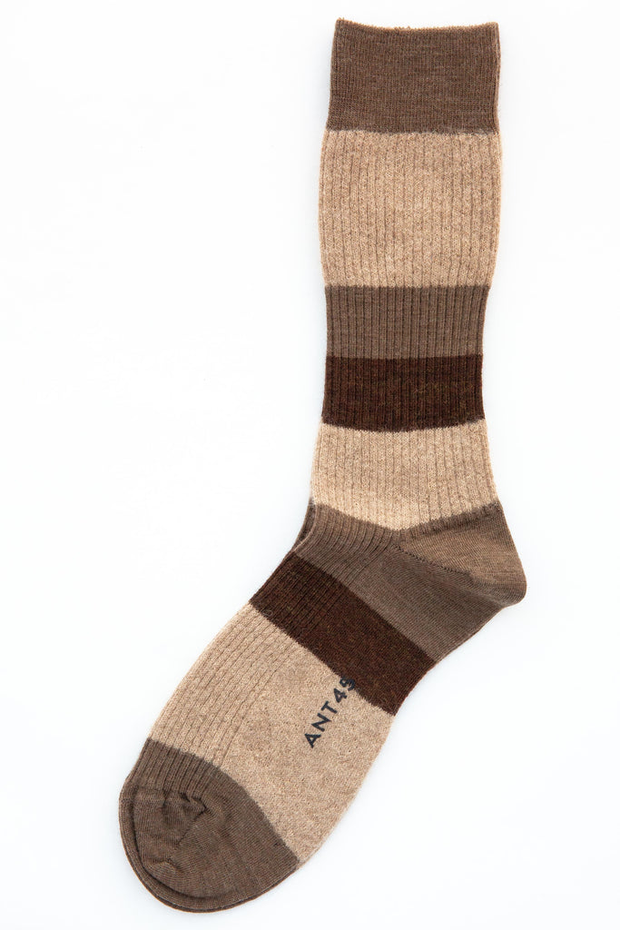 Leaf Stripe Socks