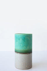 Glazed Cylinder Vase