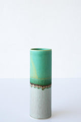 Glazed Cylinder Vase