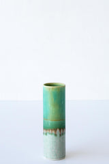 Glazed Cylinder Vase