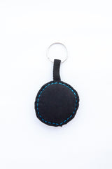 Flower Emb Key Ring