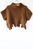 Handknit Flower Shrug