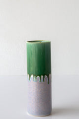 Glazed Cylinder Vase