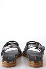 Metallic Cage Sandal