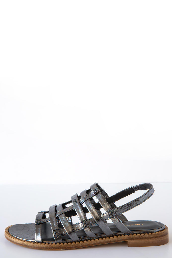Metallic Cage Sandal