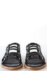 Metallic Cage Sandal