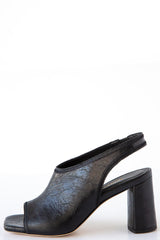 Leather Sling Heel