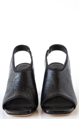 Leather Sling Heel