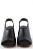 Leather Sling Heel