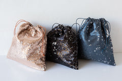 Meret Sequin Pouch