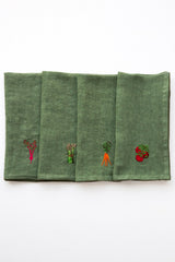 Vegetable Emb Napkins
