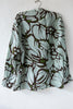 Long Flower Silk Top