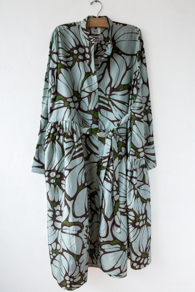 Our Fav Flower Silk Dress