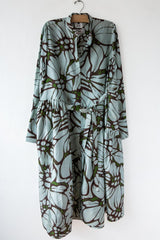 Our Fav Flower Silk Dress