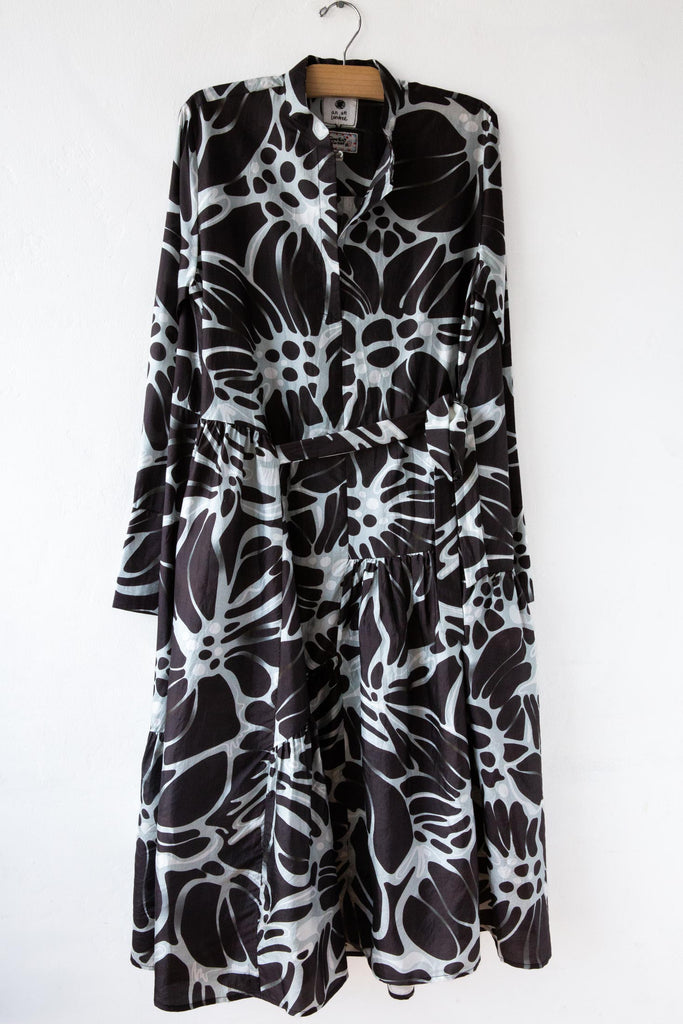 Our Fav Flower Silk Dress