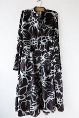 Our Fav Flower Silk Dress