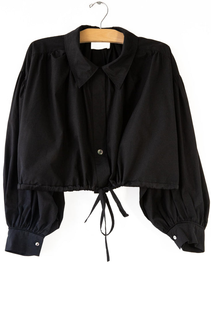 Crop Tie Waist Jacket