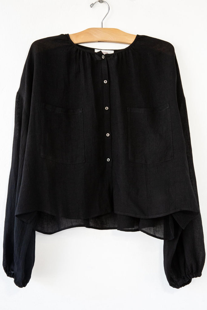 Linen Voile Top