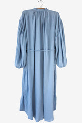 Linen Gather LS Dress