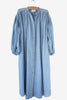 Linen Gather LS Dress