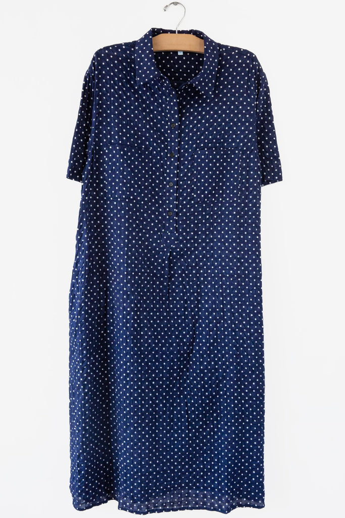 Polka Dot SS Dress