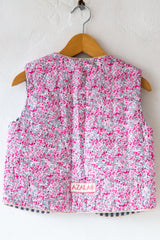Floral/Stripe Vest