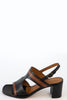 Heeled Cutout Sandal
