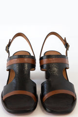 Heeled Cutout Sandal