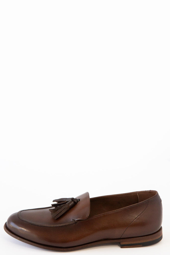 Leather Tassel Loafer