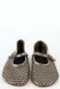 Leather Mesh Mary Jane