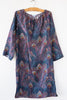 Liberty Peacock Bell Slv Dress