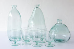 Round Blown Glass Vase