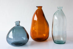 Round Blown Glass Vase