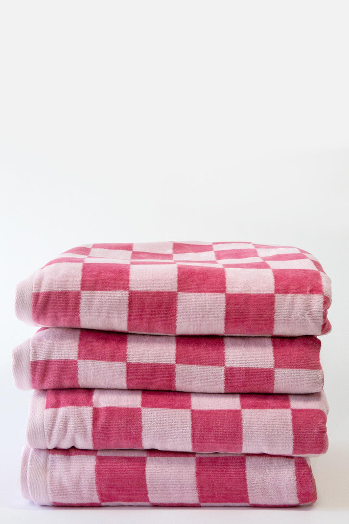 Checkered Beach Towel