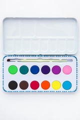 Sea Watercolor Tin