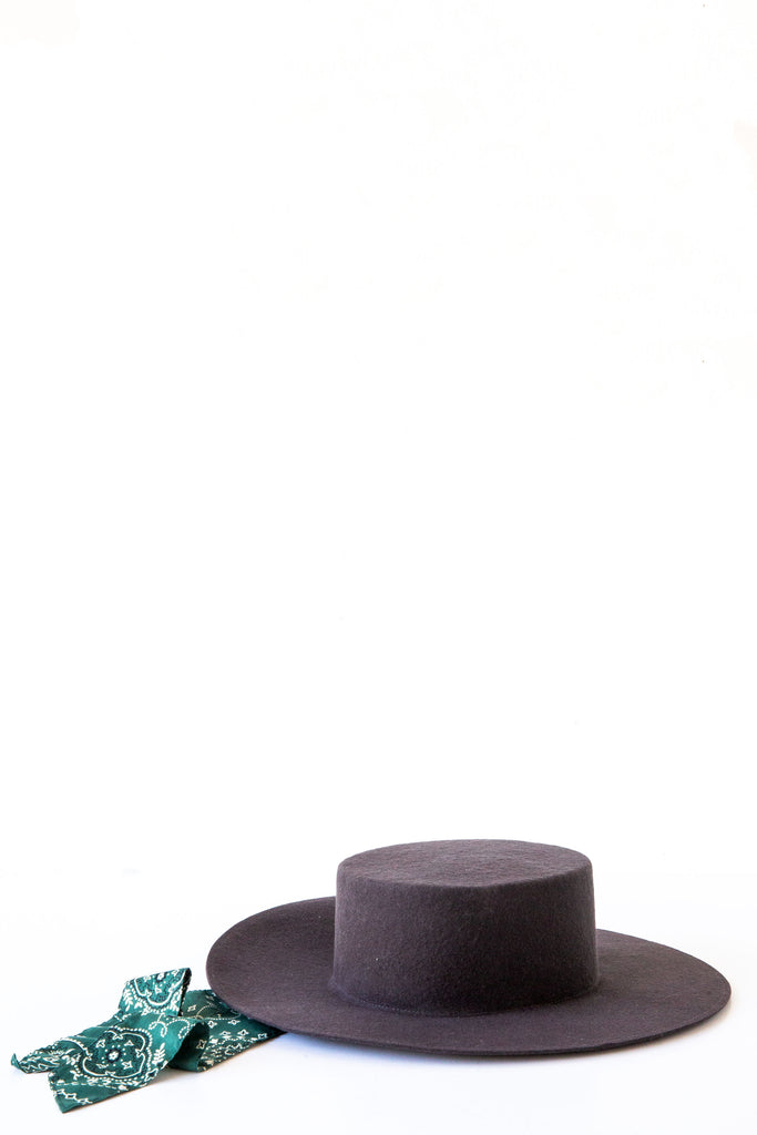 Felt Hat Grey