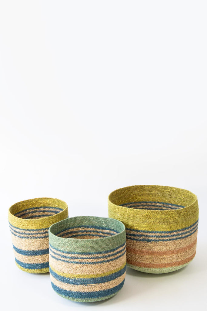 Striped Basket