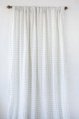 Linen Check Curtain