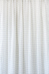 Linen Check Curtain