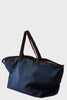 Canvas/Seersucket Zip Tote