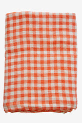 Linen Check Tablecloth