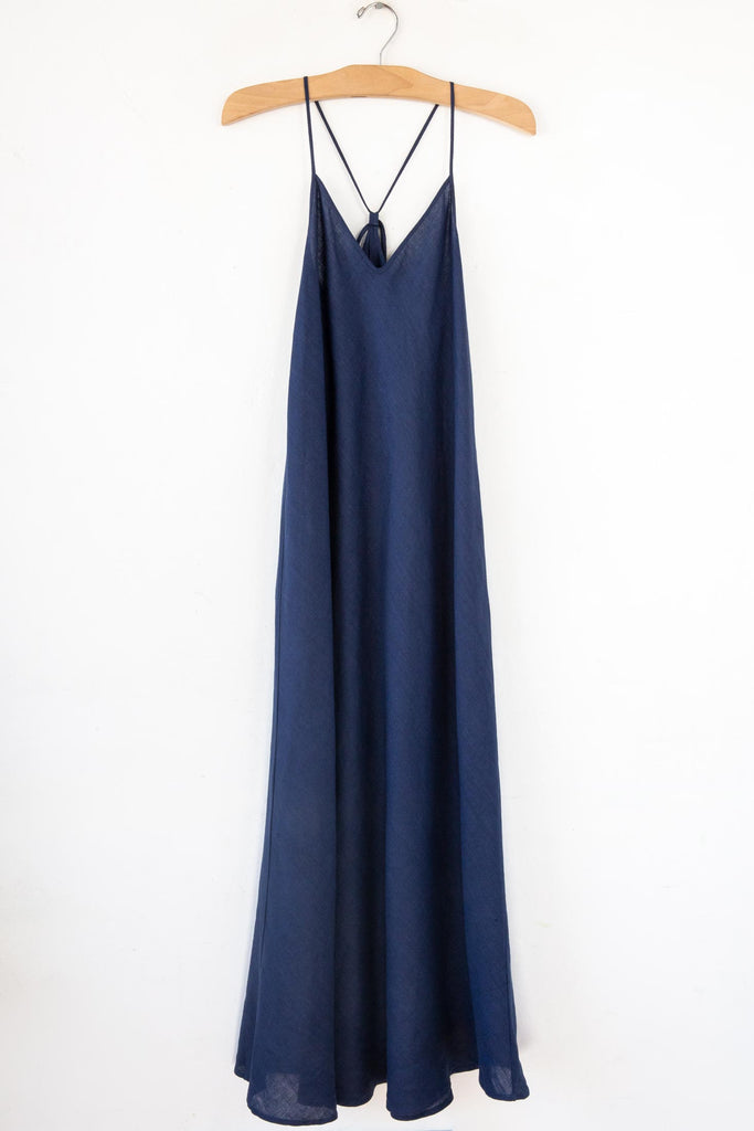 Linen Strappy Dress