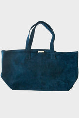 Suede Basket Tote