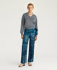 William Metallic V Neck
