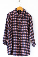 Star Check Shirtdress