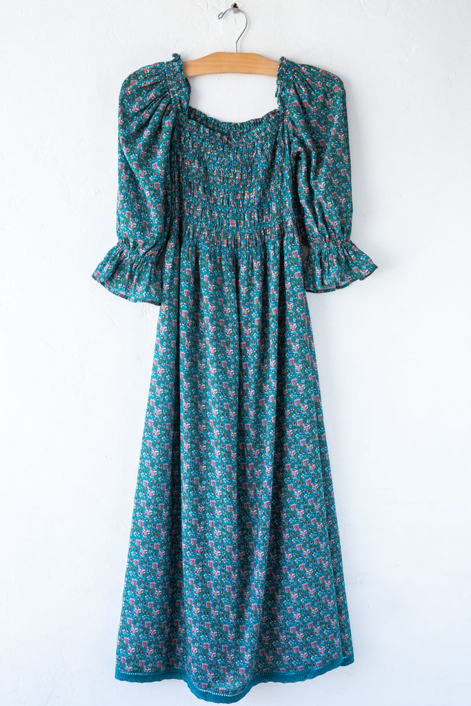 Ibby Shirred Midi