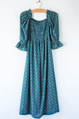 Ibby Shirred Midi