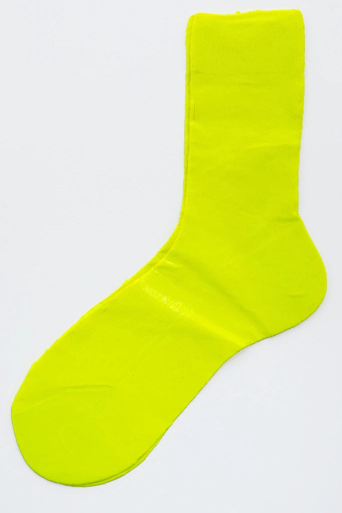 Ribbed Laminate Socks